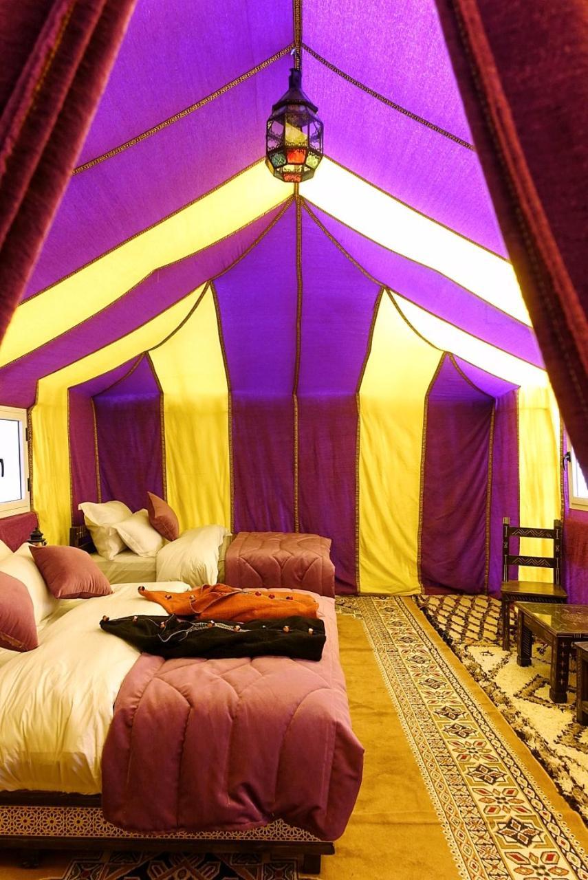Sahara Majestic Luxury Camp Hotel Merzuga Kültér fotó Interior of a luxury tent